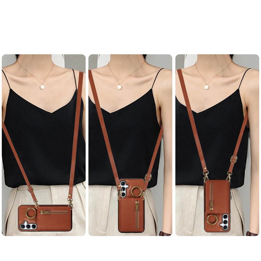 SERENITY Phone Case with Wallet and Ring Holder